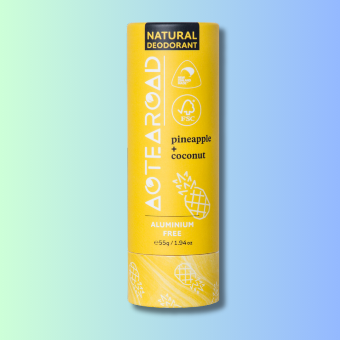 Pineapple and coconut natural deodorant by Aotea Road.