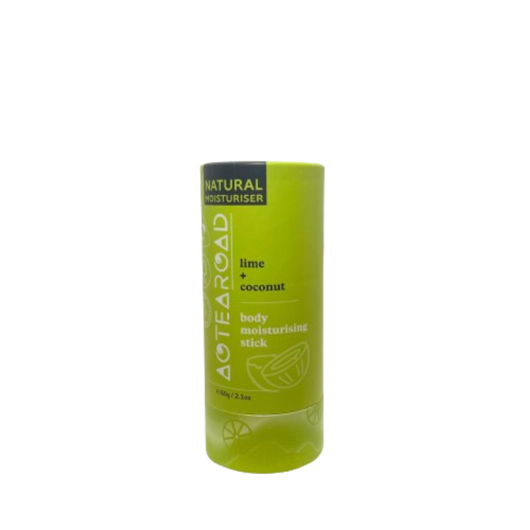 Aotearoad Natural Body Moisturiser Stick - Lime & Coconut