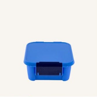 Blue bento style lunch box