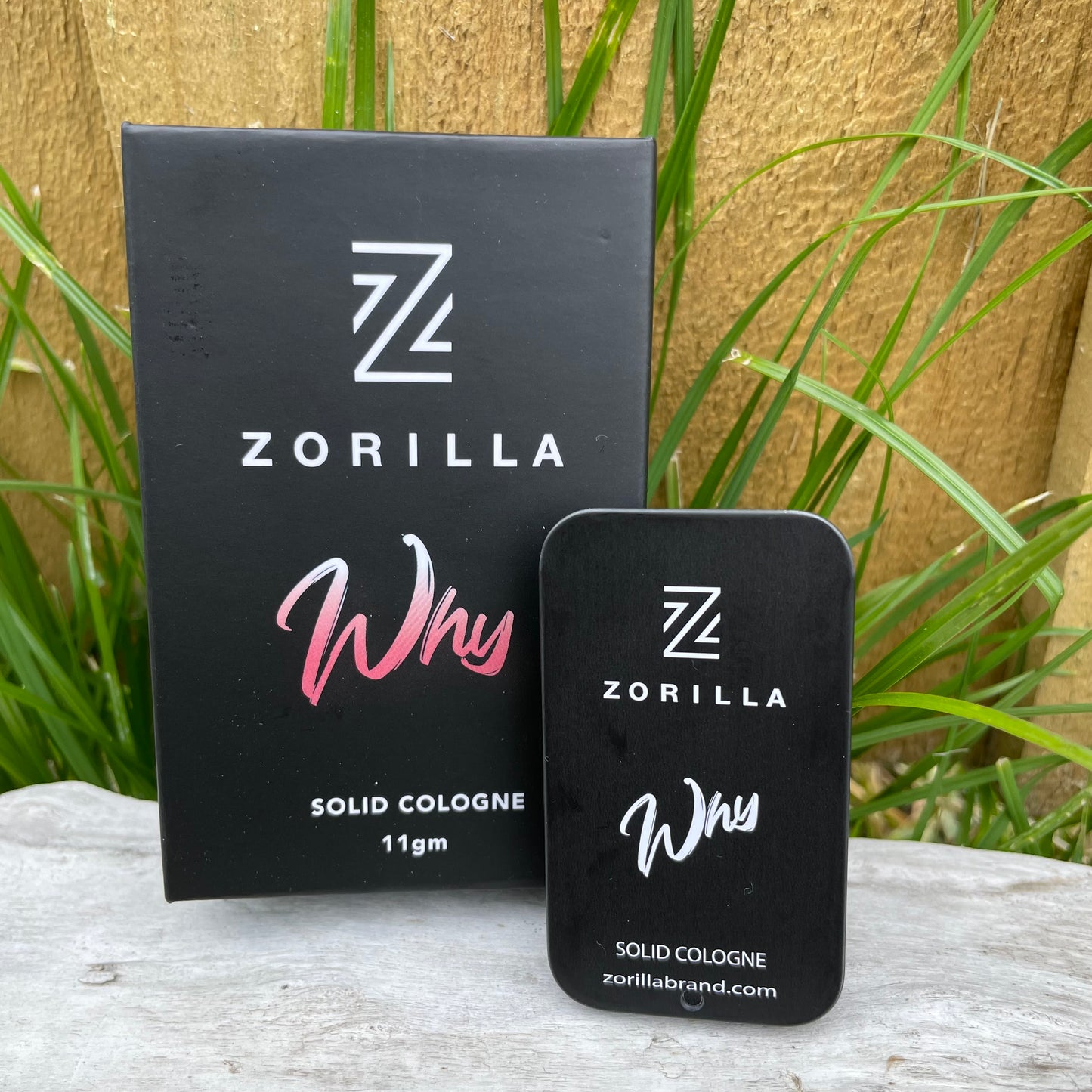Zorilla men's solid cologne. Fragrance - Why