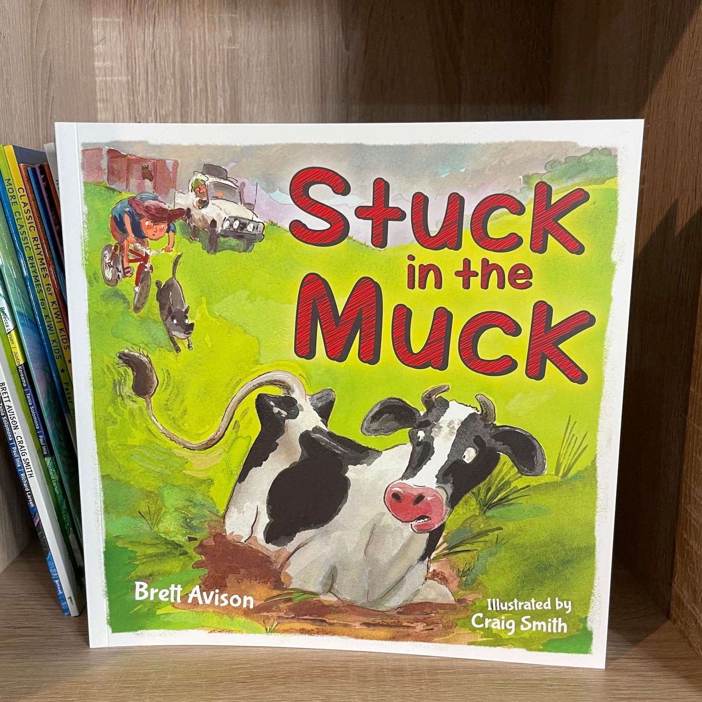 Stuck in the Muck - Soft cover children's story book.