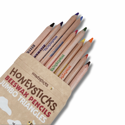 Honeysticks Magic 3-n-1 Jumbo Triangle Pencils 10pk