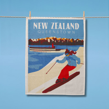 Tea Towel - Queenstown