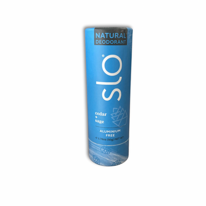Slo Naturals Deodorant - Cedar and Sage