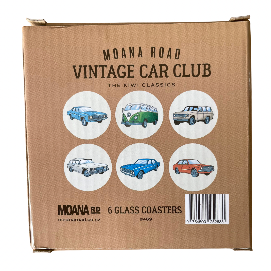 Vintage Car Club Coasters