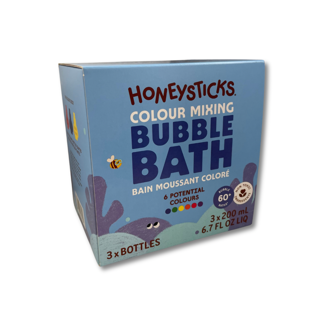 Honeysticks Bubble Bath Colour Mixing 3pk