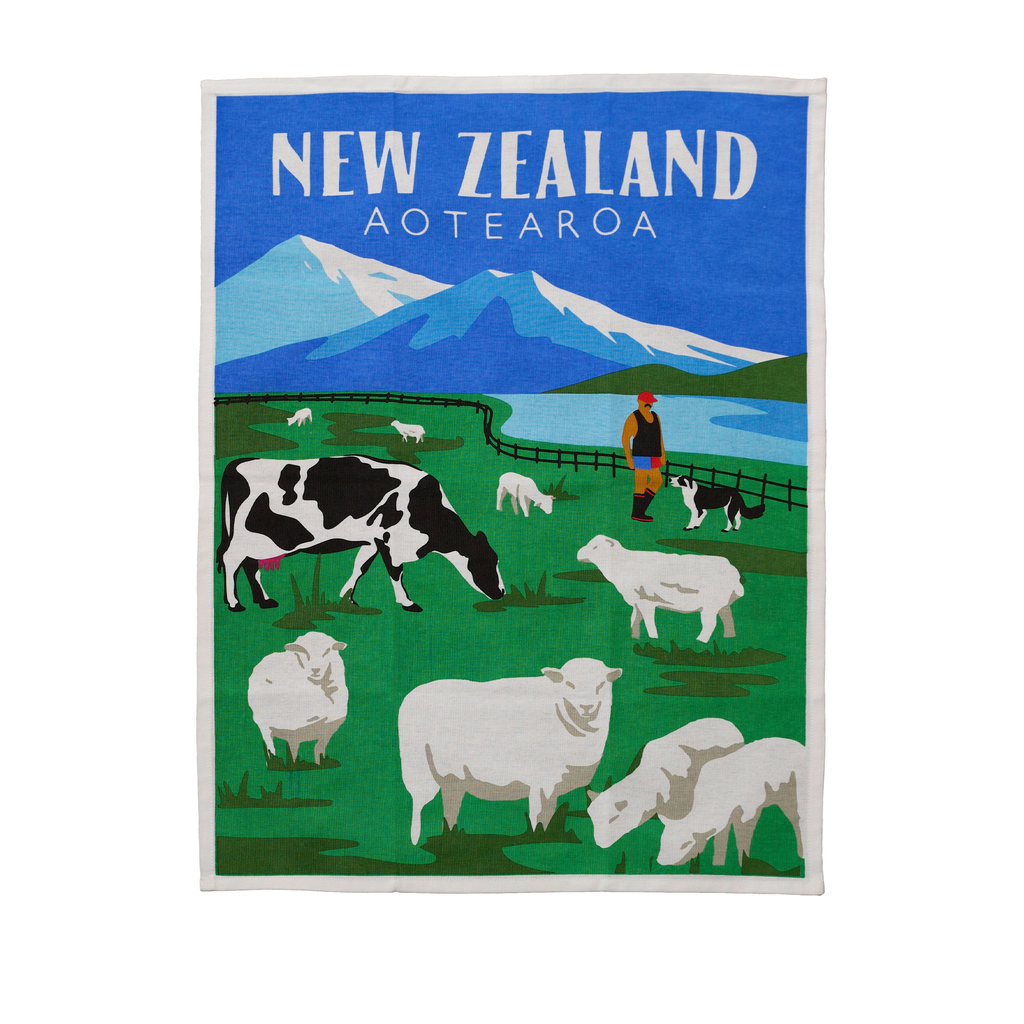 Tea Towel - NZ Farming
