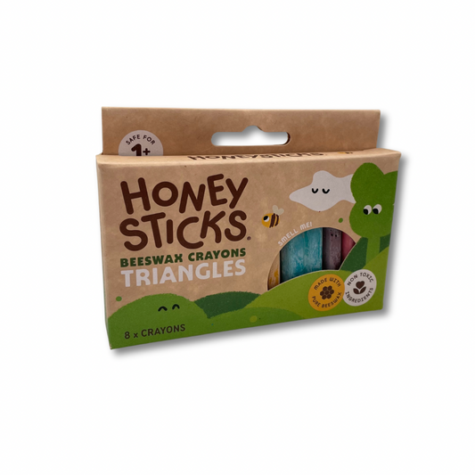Honeysticks Triangle Crayons 8pk