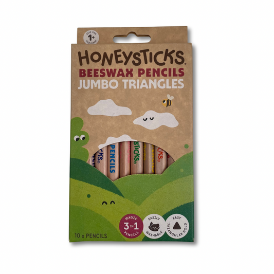 Honeysticks Magic 3-n-1 Jumbo Triangle Pencils 10pk