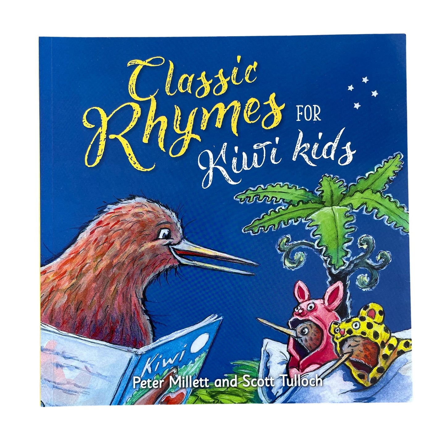 Classic Rhymes for Kiwi kids - Soft cover children's book.