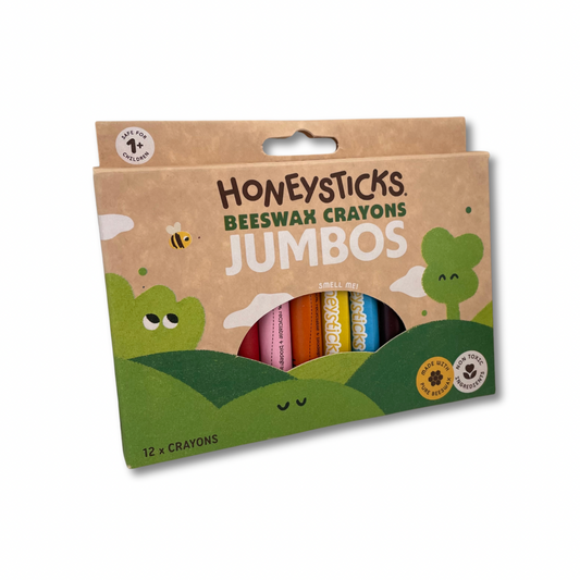 Honeysticks Jumbo Crayons 12pk