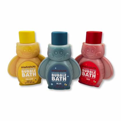 Honeysticks Bubble Bath Colour Mixing 3pk