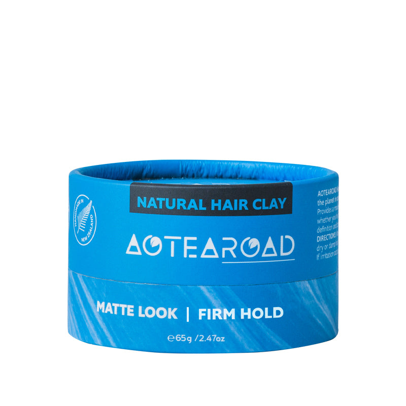 Firm hold hair clay from Aotearoad.