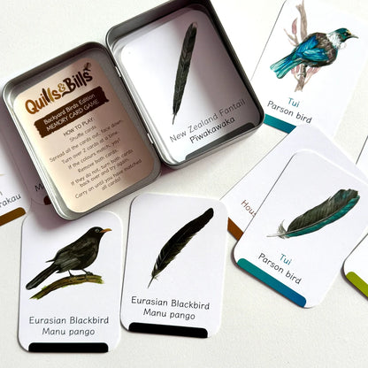 Quills & Bills Memory Game