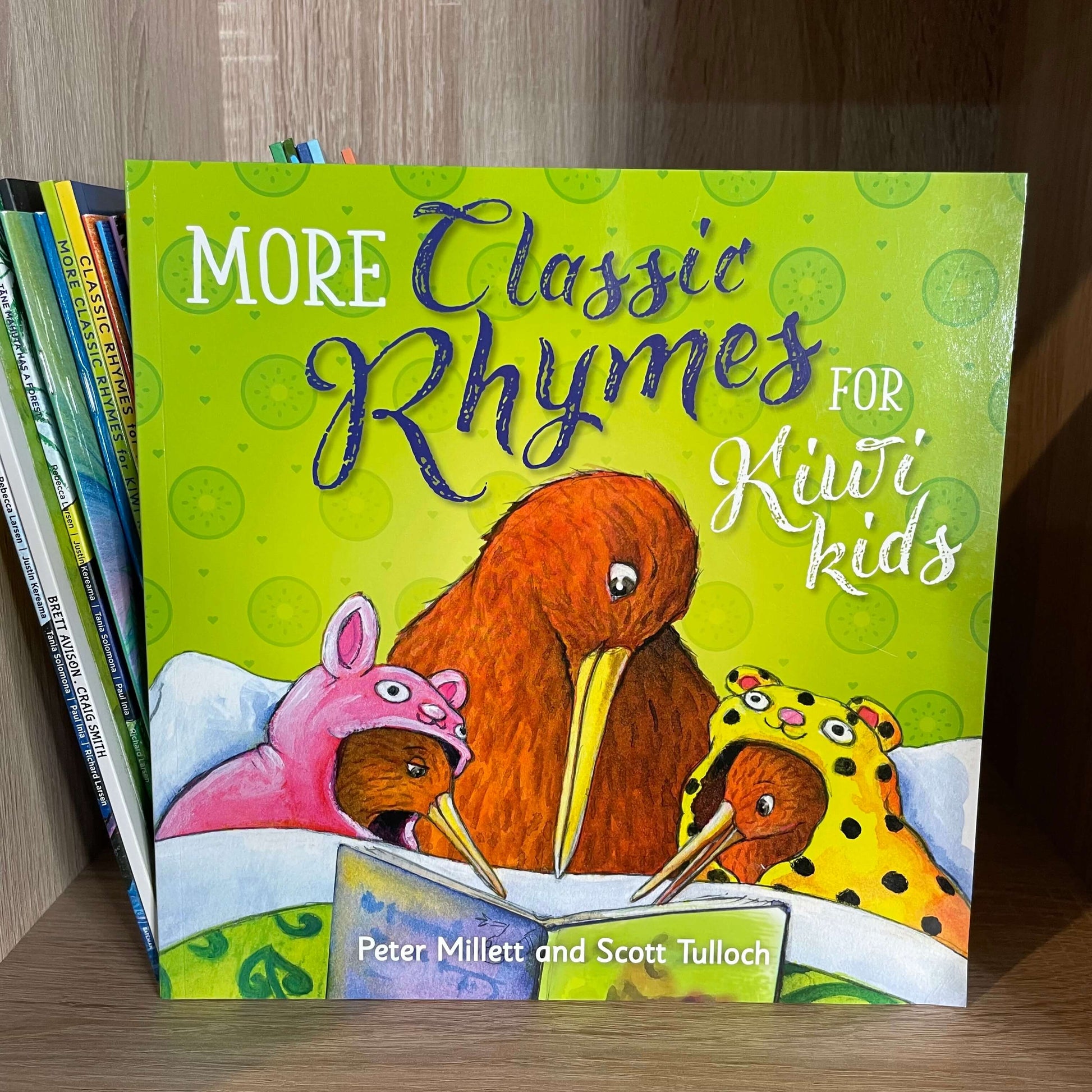 More Classic Rhymes for Kiwi Kids - Soft cover children's story and nursery rhyme book.