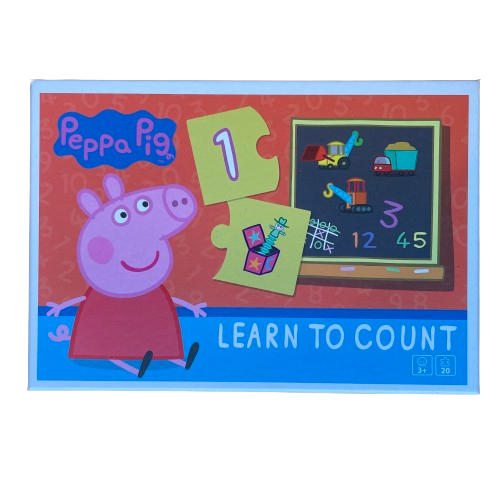 Peppa Pig learn to count puzzle.