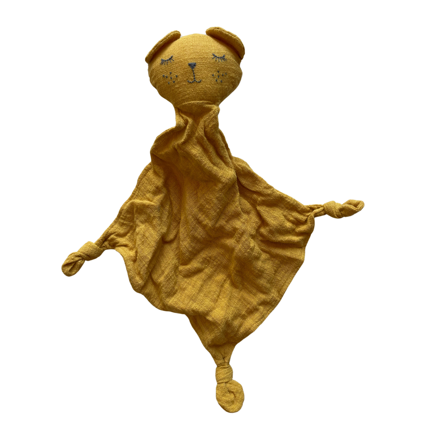 Mustard Bear comforter