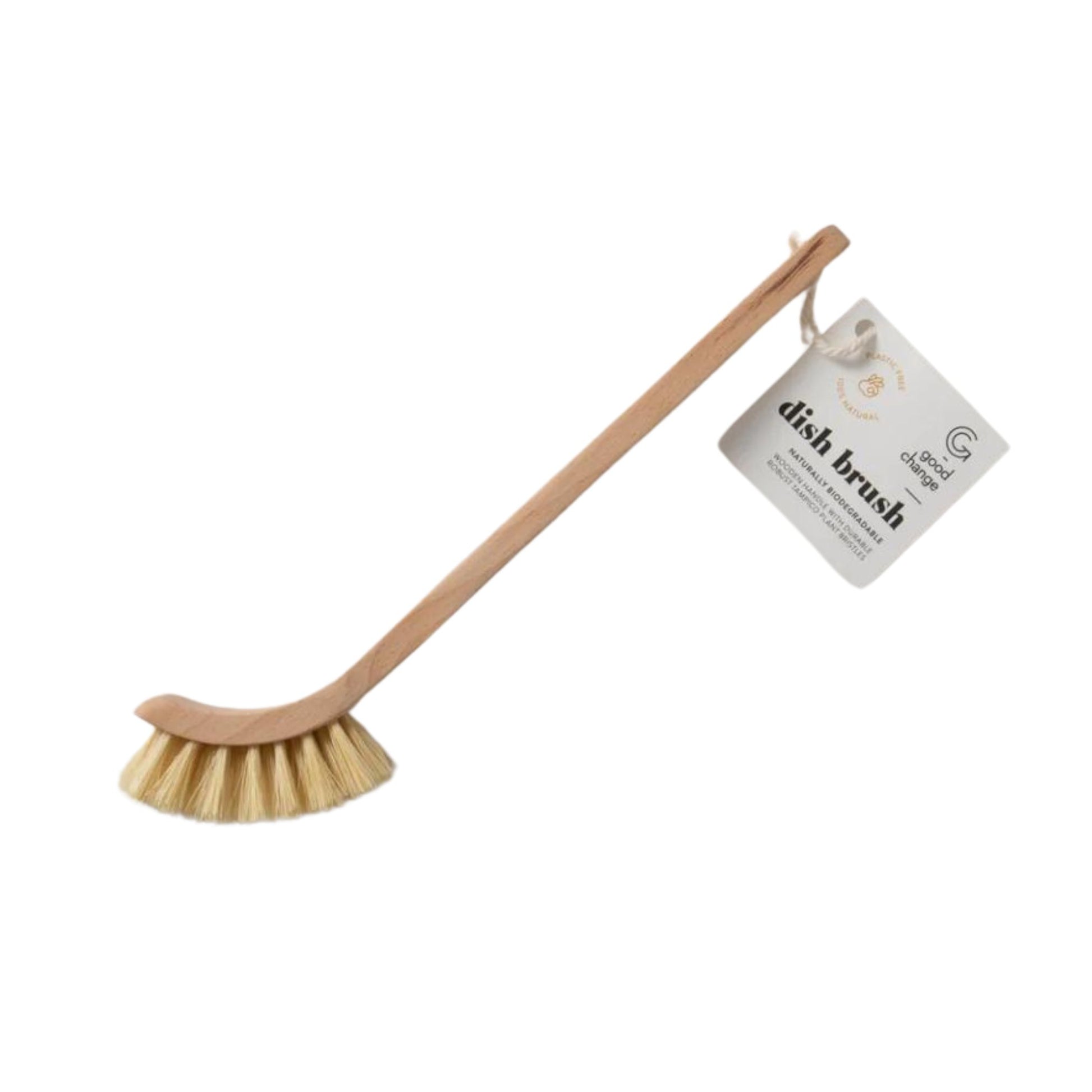 Good Change wooden eco friendly dishwashing brush