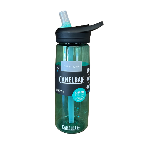 Camelbak Eddy plus drink bottle in coastal green.