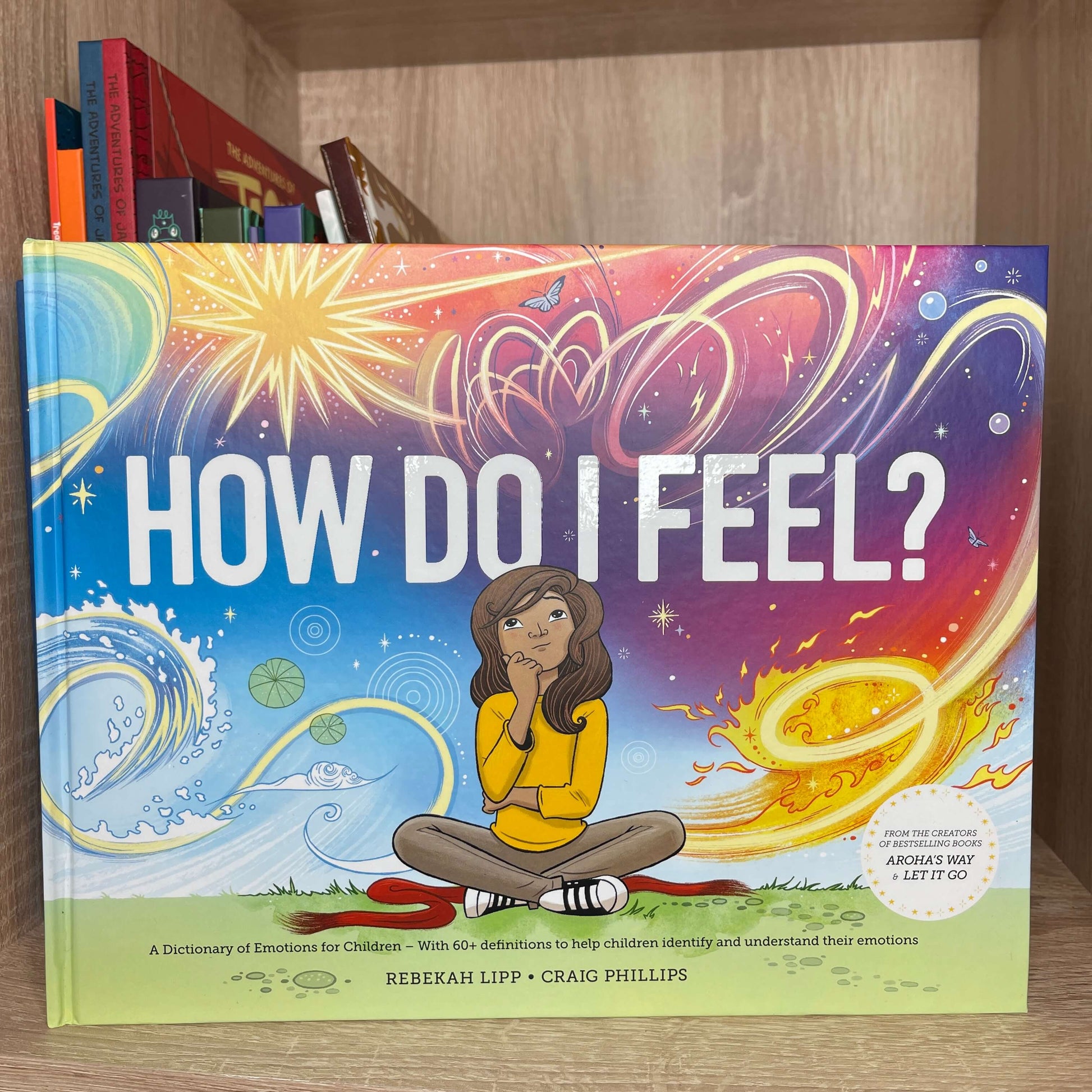 Childrens book How Do I Feel by Rebekah Lipp.