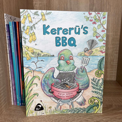 Childrens book Kererus BBQ.